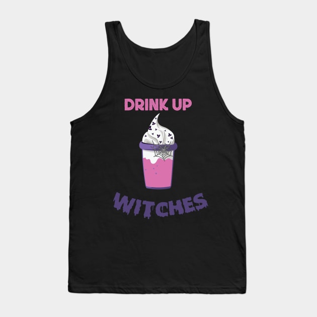 Drink Up Witches Tank Top by MZeeDesigns